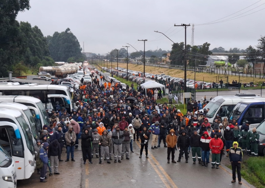 Trabalhadores de Montagem e Manutenção no Paraná Iniciam Greve por Convenção Coletiva Justa